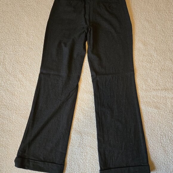 Ralph Lauren Blue Label Pants - Ralph Lauren Grey Wool Dress Pants Size 8